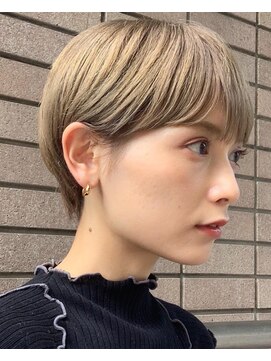 ハルキミナト ジャパン ヨコハマ(HARUKI MINATO japan YOKOHAMA) 大人可愛い小顔マッシュショート