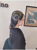 【ヘアセット】水引　金箔　ヘアアレンジ