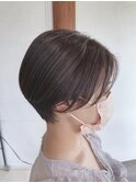 ナチュラルショートヘア