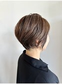 【襟足美人くびれショートヘア】明るめカラー