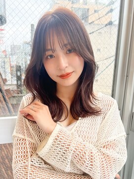 ネス(ness) レイヤーカット／顔周りカット/前髪カット／シースルーバング