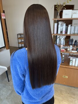 サラビューティーサイト 志免店(SARA Beauty Sight) 【琉希也style】髪質改善/オリーブグレージュ