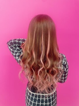 ロサ ファイブヘアー(Rosa..5Hair) ピンクメッシュ