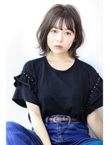 ニスル 町田店(NISURU)&nbsp;似合わせカット/大人ガーリー/ダークアッシュ/着物/町田/町田駅