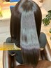 カット+トリートメント縮毛矯正+TOKIO5STEPtｒ+TOKIOHOME50ｇ