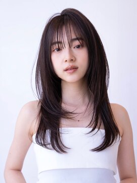 ハバナ 新宿(HAVANA) 20代30代かわいい/顔まわりレイヤー/前髪/透明感ブラウンカラー