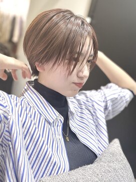 ジエクト 心斎橋 似合わせショート/フェザーショート/細めハイライト