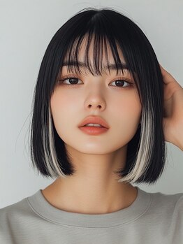 ハナブサ 田上店(HANABUSA)の写真/自然な艶髪を手に入れる！カジュアルな雰囲気のサロンで自然なストレートを手に入れよう♪