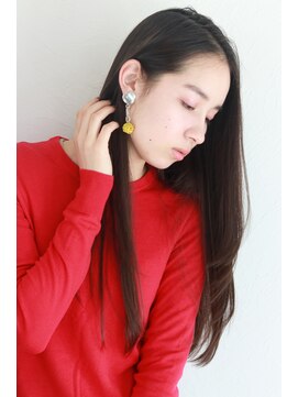 キャンパス(CANPUS) 艶感きわだつナチュラル黒髪ロング