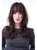 韓国レイヤー顔周りカット透明感カラー髪質改善艶髪シースルー