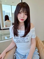 ケーツー 青山店(K two) レイヤーカット/顔まわりカット/ナチュラルストレート