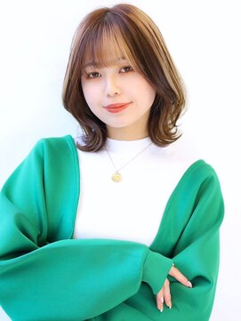 オーロ 塚口店(ORO) ハイライトカラー似合わせデザインボブ