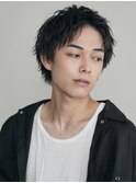 スパイキーパーマツイストスパイラル2wayバングショート10代20代