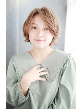 シュシュット(chouchoute) 暗めカラーフェイスフレーミングランマッシュデザインカラー/086