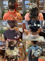 ピンナ(Pinna by Lasetta)&nbsp;和装ヘアセット