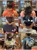 和装ヘアセット