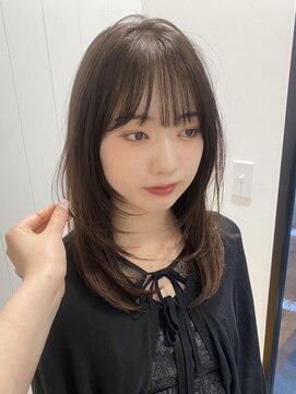 ビューバイネオリーブ 用賀店(Beau'r by neolive) くびれヘア縮毛矯正アプリコットオレンジ夏ハイライト《用賀》