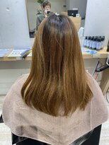 ソイア 春日井店(Soea) ブリーチなしダブルカラー ビフォー