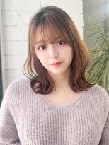 アグ ヘアー フォレスト 金沢駅西店(Agu hair forest) 《Agu hair》韓国風ミルクティーブラウン×numberA.ヘアバター