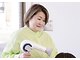 ヘアメイク アムールの写真/一人のスタイリストが仕上けまで担当。ゆっくり落ち着いて自分だけのサロンタイムを♪