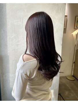 オリガミ トイロ(ORIGAMI TOIRO) ピンクブラウン×ロング