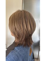 ゴウトゥデイシェアサロン 町田店(GO TODAY SHAiRE SALON)&nbsp;白髪ぼかし×ウルフカット