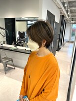 ジービージー(GBG) くびれショートボブ40代50代グレイカラー白髪染め白髪ぼかし