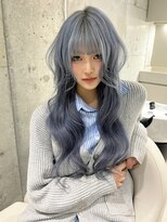 シア(XIA)&nbsp;アイスブルー/ハイトーン/レイヤーカット/エクステ