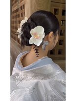 ミニミニヌー(32 mini noeud) ブライダルヘアセット