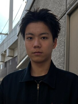 エルマーク 本山(L-MARK) スパイキーショート/アップバング/ツーブロック/メンズ/眉毛