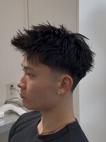 グルーマーズクレッジ 渋谷店(GROOMER/S CREDGE) テーパーウォーリアカット スパイキーショートテーパーフェード
