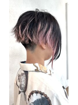 ディプティック ヘアー チェンジ ミュージアム(diptych Hair Change Museum) 2トーンカラー/ブリーチカラー/ピンクカラー/滋賀/南草津