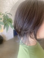 アーチ(arch)&nbsp;レイヤーボブ＆セクションカラー