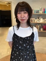 ソラス 緑地公園店(SOLAS)&nbsp;ミディアムヘア/レイヤーカット/ウルフカット/顔周りレイヤー
