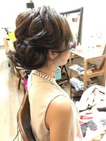 ロカット サロン(Roquat Salon) ゆるっとサイドアップアレンジ【ヘアセット 袴/立川南/立川】