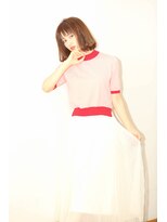 カラーワールド カンナヘアーメゾン(color world canna hair maison)&nbsp;ネオシースルーボブ２