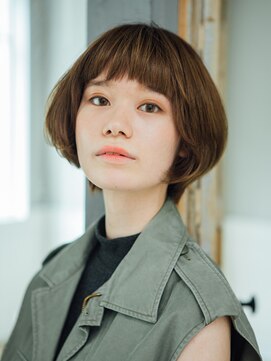 ジェミニ 大津 瀬田店(Gemini) ★COCO★小顔効果◎ひし形シルエットの丸みショートボブ