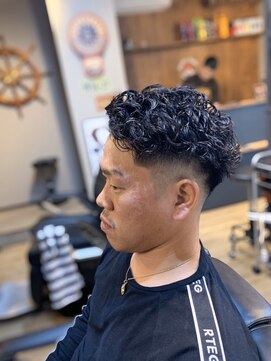 バーバー スタジオ ラフテル(Barber Studio RAFTEL) ハードパーマスキン