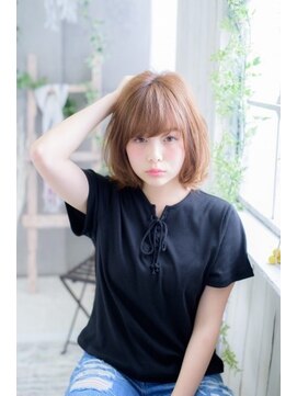 ネオリーブリノア 北千住東口店(Neolive Linoa) 外ハネミディアム 可愛らしく明るい印象に！