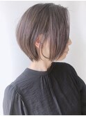 【morio 原宿】ショートボブ　前髪なし　くびれショート