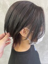 ウシワカマルイースト(ushiwakamaru East) 刈り上げミニウルフ×インナーカラー