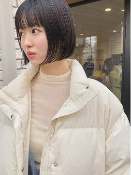 パーク(PAAQ) 【PAAQ田中】ぱつっとミニボブ