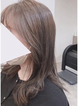 エイチヘアデザイン(H_hair design) 毛先カールロング