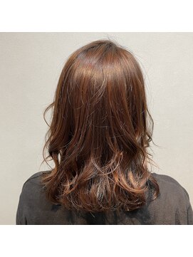 イーチ ヘアーアンドトータルビューティ(each hair&total beauty) オレンジベージュ☆ 【久保木真緒】