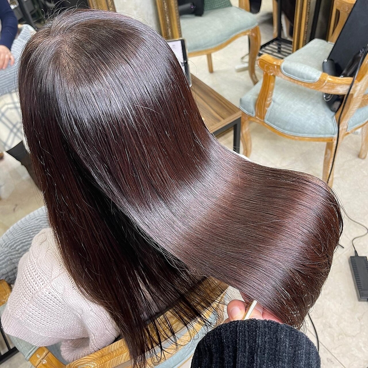 LULUトリートメント×オレオルカラーで艶髪に変身【髪質改善 LULUトリートメント×オレオルカラーで艶髪に変身【髪質改善