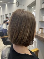 リアン バイ トルシュ ヘアワークス(Riant by TORChe hair works) ドライカット×ボブ×ハイライト