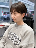 ロンドジェネルーズ 柏(Lond generous)&nbsp;【堀 真悠子】グレージュカラー×ショート 【前髪カット】【柏】