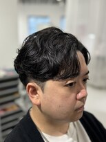 バース 梅田中崎町店(BIRTH)&nbsp;ニュアンスパーマセンターパートワンカールパーマ韓国