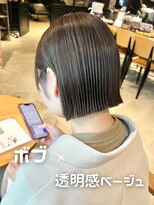 オーガニック アトリエ 大宮(organic+atelier)&nbsp;大人可愛い大人美人くすみカラーアッシュグレーベージュ