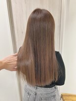 シエスタ バイ アンブルリュクス(siesta by amble luxe)&nbsp;ベージュカラー/髪質改善/ハイライト/レイヤーカット/縮毛矯正